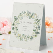 Plaque De Table Crème Snowberry+Eucalyptus Programme de mariage (In SItu (Mariage))