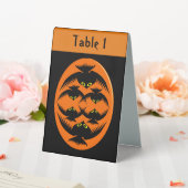 Plaque De Table Crochets Halloween personnalisés (In SItu (Mariage))