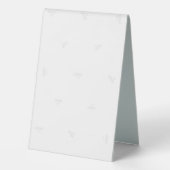 Plaque De Table Custom Business & Event Signs | Display Stands (Verso)