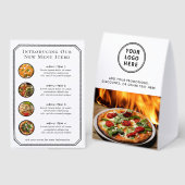 Plaque De Table Custom Restaurant Promo (Recto/verso)