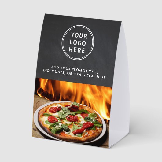 Plaque De Table Custom Restaurant Promo Chalkboard (Verso)