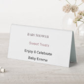 Plaque De Table Custom Table Tents & Display Sign Holders (En SItu (Tableau))