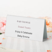 Plaque De Table Custom Table Tents & Display Sign Holders (In SItu (Mariage))