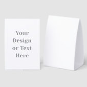 Plaque De Table Customizable Your Design or Text Here Personalized (Recto/verso)
