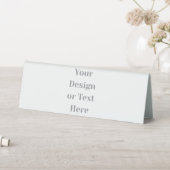 Plaque De Table Customizable Your Design or Text Here Personalized (En SItu (Tableau))