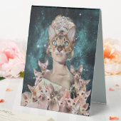 Plaque De Table Dame du chat (In SItu (Mariage))