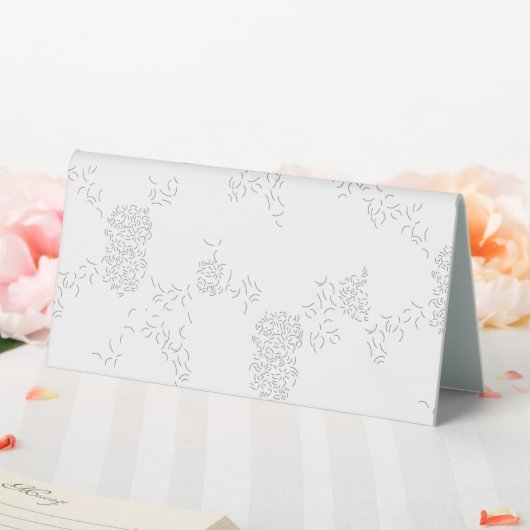 Plaque De Table Décor, gris pâle (In SItu (Mariage))