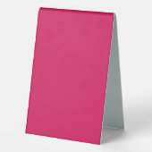 Plaque De Table Découvrez l'élégance de l'Arrière - plan rose (Verso)