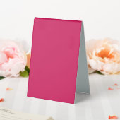 Plaque De Table Découvrez l'élégance de l'Arrière - plan rose (In SItu (Mariage))