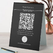 Plaque De Table Demande d'avis sur une petite entreprise par code  (En SItu (Tableau))