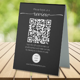 Plaque De Table Demande d'avis sur une petite entreprise par code