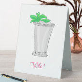 Plaque De Table Derby Mint Julep Préparé (En SItu (Tableau))