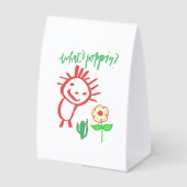 Plaque De Table dessin à la main bébé  (Recto)