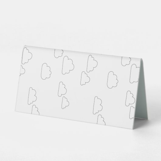 Plaque De Table Dessin au trait, Albâtre (Verso)