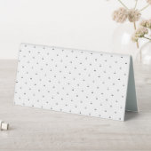 Plaque De Table Dessin au trait, Lilas blanc (En SItu (Tableau))