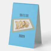 Plaque De Table Dessin de Jiaozi / Chinese dumplings (Verso)