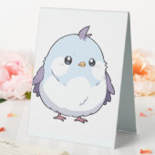 Plaque De Table Dessin d'oiseau Cute Kawaii Chubby - adorable Past (In SItu (Mariage))