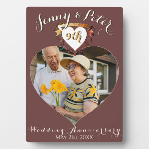 Plaque de table d'événements personnalisée avec de