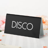 Plaque De Table DISCO Dancing (In SItu (Mariage))