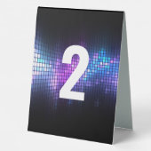Plaque De Table DJ Techno Dance Party Bar Mitzvah Table Tente (Verso)