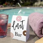 Plaque De Table Donut bar wedding  (InVersositu (sur table))
