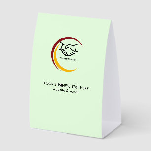 Plaque De Table Dossier deentreprise monochrome