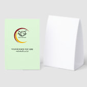 Plaque De Table Dossier deentreprise monochrome (Recto/verso)