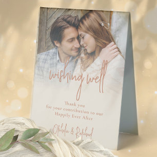 Plaque De Table Double Tone Reversible Photo Wing bien Mariage