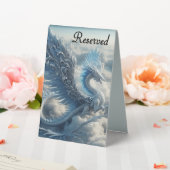Plaque De Table Dragon superbe entouré de nuages (In SItu (Mariage))