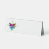 Plaque De Table Dragonfly en arc-en-ciel (Verso)