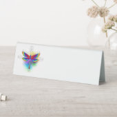 Plaque De Table Dragonfly en arc-en-ciel (En SItu (Tableau))
