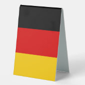 Plaque De Table Drapeau allemand (Recto)