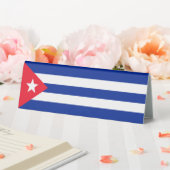 Plaque De Table Drapeau Cuba (In SItu (Mariage))