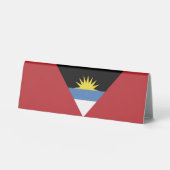 Plaque De Table Drapeau d'Antigua-et-Barbuda (Recto)