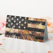 Plaque De Table Drapeau de construction industrielle (In SItu (Mariage))