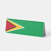 Plaque De Table Drapeau de la Guyane (Verso)