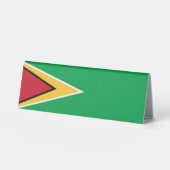 Plaque De Table Drapeau de la Guyane (Recto)
