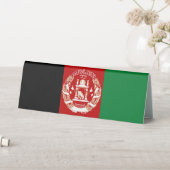 Plaque De Table Drapeau de l'Afghanistan (En SItu (Tableau))