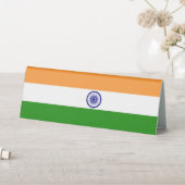 Plaque De Table Drapeau de l'Inde (En SItu (Tableau))