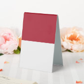 Plaque De Table Drapeau de Monaco (In SItu (Mariage))
