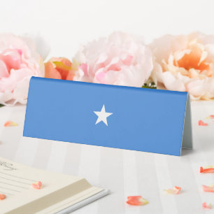 Plaque De Table Drapeau de Somalie