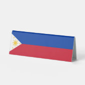 Plaque De Table drapeau des Philippines (Recto)