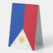 Plaque De Table drapeau des Philippines (Recto)