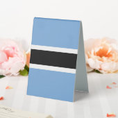 Plaque De Table Drapeau du Botswana (In SItu (Mariage))
