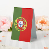 Plaque De Table Drapeau du Portugal (In SItu (Mariage))