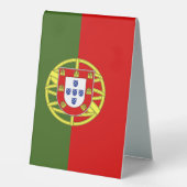 Plaque De Table Drapeau du Portugal (Recto)