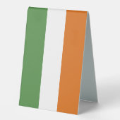 Plaque De Table Drapeau irlandais (Recto)