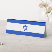 Plaque De Table Drapeau Israël (En SItu (Tableau))