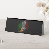 Plaque De Table Drapeau italien (En SItu (Tableau))