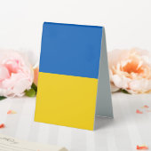 Plaque De Table Drapeau ukrainien (In SItu (Mariage))